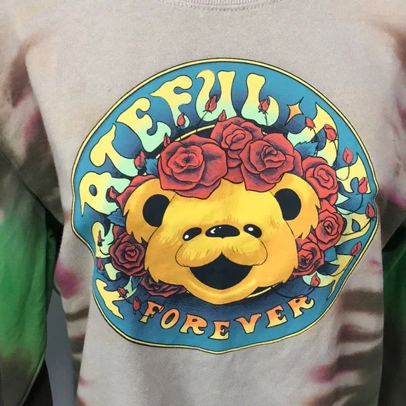Grateful Dead Forever Tie Dye Sweatshirt Small - Picture 2 of 4